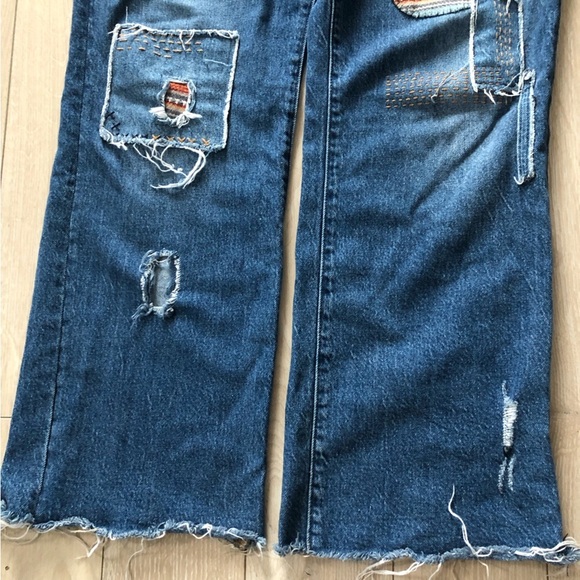 Yellowstone x Lucky Brand Easy Rider Mid Rise Boot Cut Jeans Women's 14/32r - Picture 7 of 15